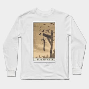 the hanged man - xii tarot card Long Sleeve T-Shirt